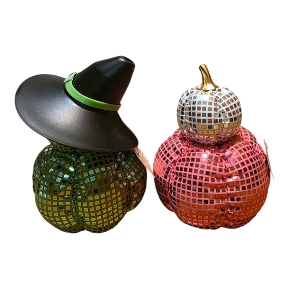 Wicked For Good Green Elphaba Pink Glinda Disco Pumpkin Witches OOAK - Picture 7 of 11